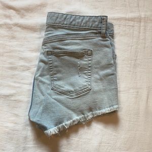 hollister jean shorts